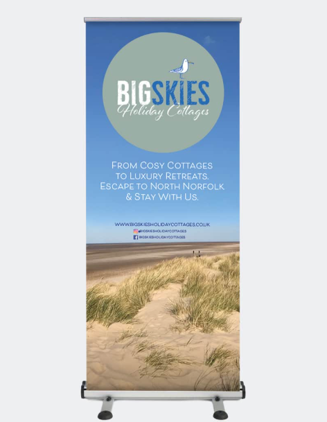 Outdoor Roller banner